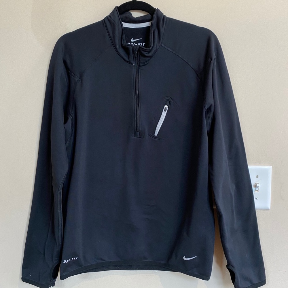 Nike therma dri-fit half zip pullover